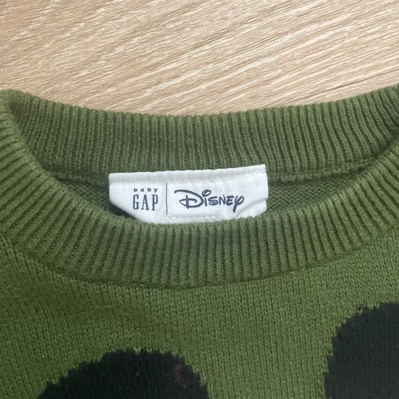 Baby Gap Disney Mickey Mouse Sweater. Size 2t. Made in Hong Kong. Cotton. - Picture 7 of 7
